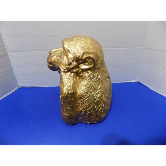 NEW Monkey Ape Statue Posing For Photo Figurine Home Decor Chimp Chimpanzee - Picture 3 of 5